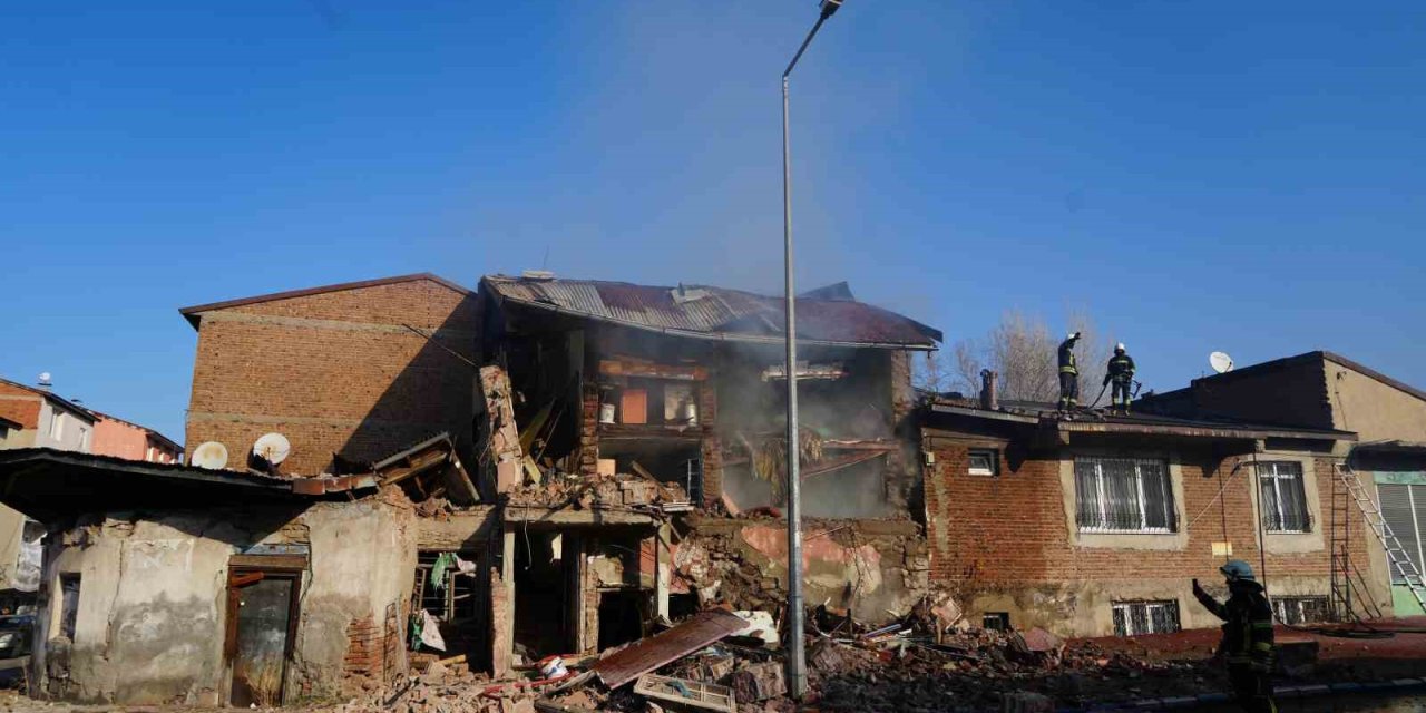 Erzurum'da doğalgaz patlamasıyla ilgili soruşturma başlatıldı