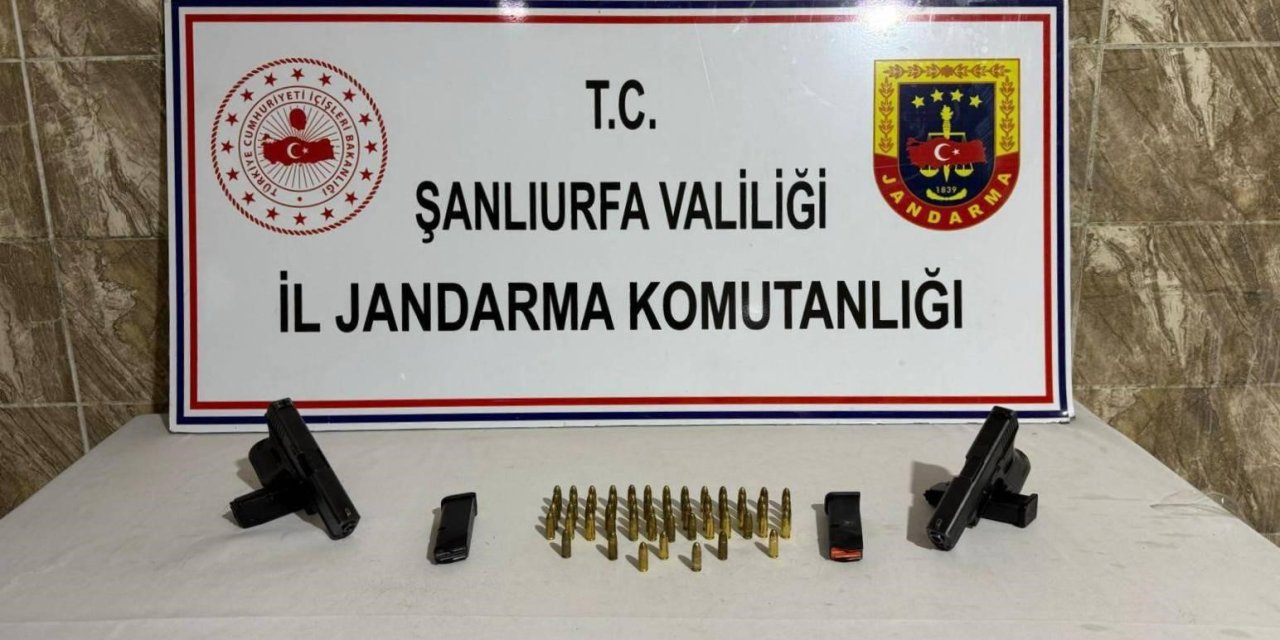 Şanlıurfa’da 5 ruhsatsız silah yakalandı
