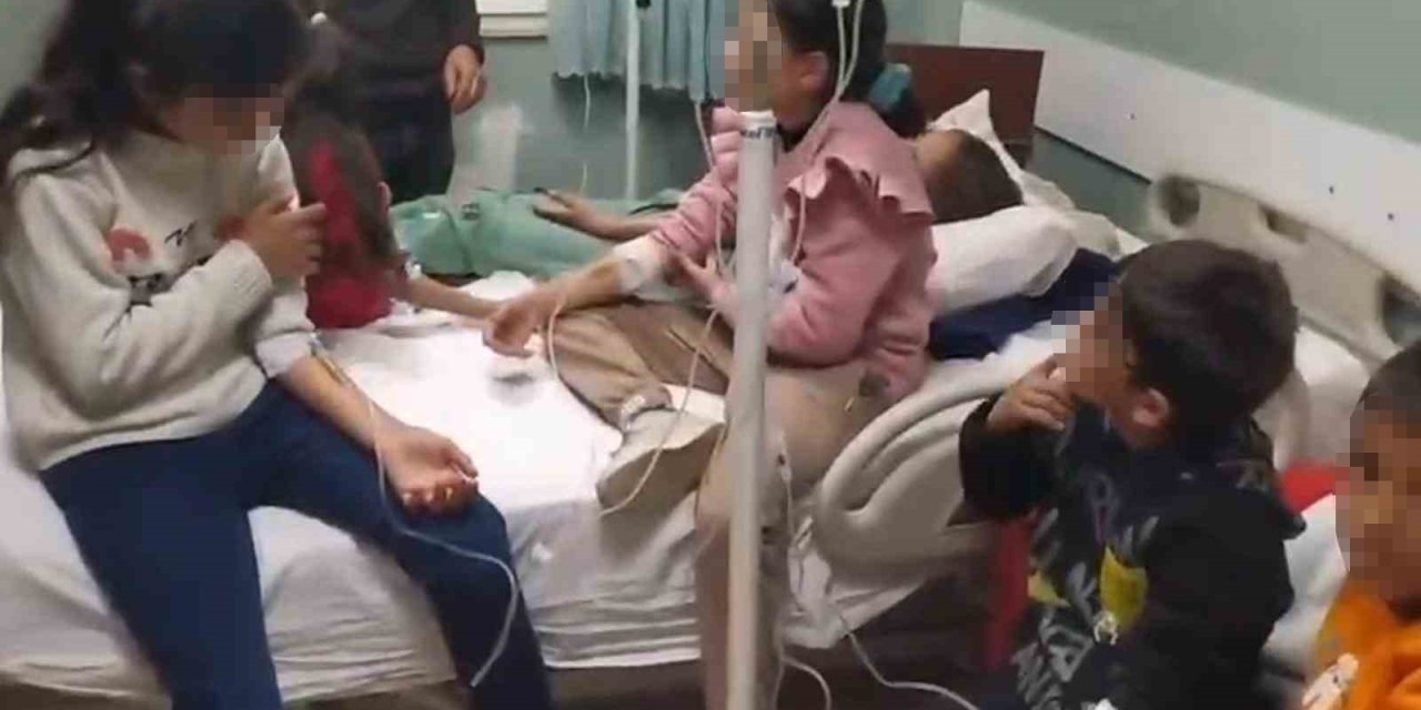 Diyarbakır’da öğrenciler hastanelik oldu