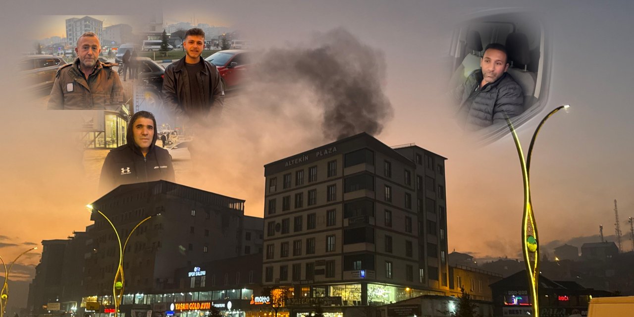 Kömür dumanı Yüksekova’yı esir aldı