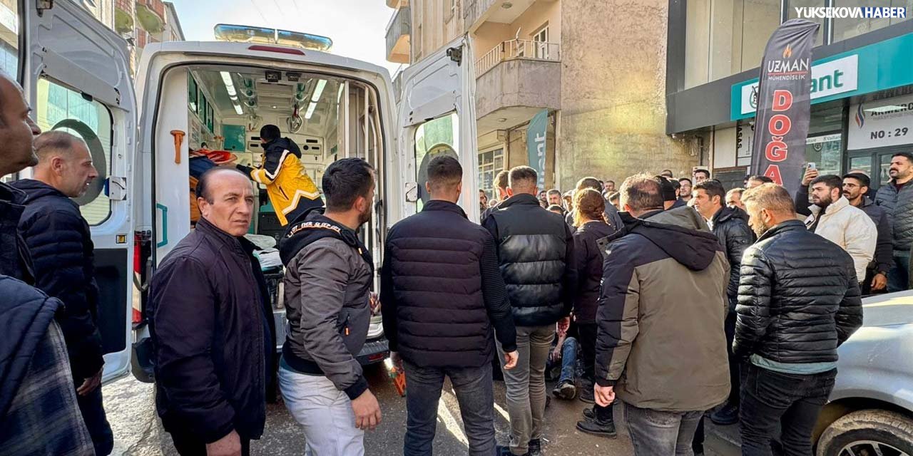 Yüksekova'da hafif ticari aracın çarptığı yaya ağır yaralandı