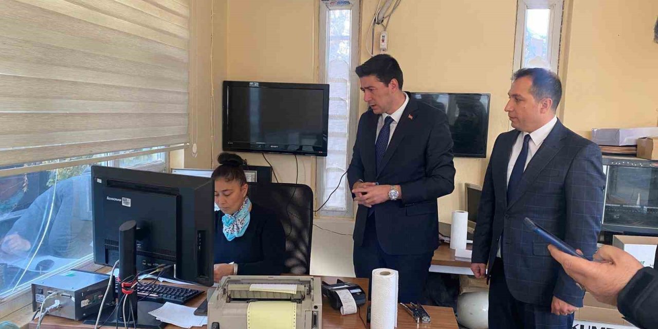 Kaymakam Erdoğan'dan Gümrük Müdürlüğü'ne ziyaret