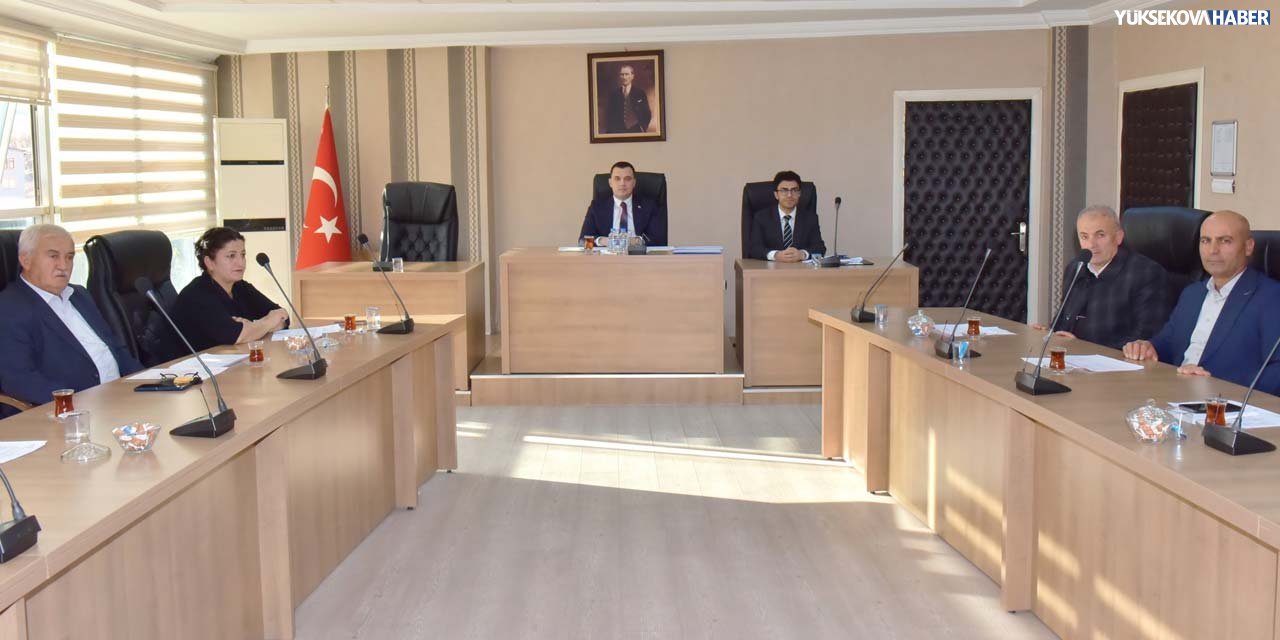 Hakkari KHGB’nin kasım ayı olağan meclis toplantısı yapıldı