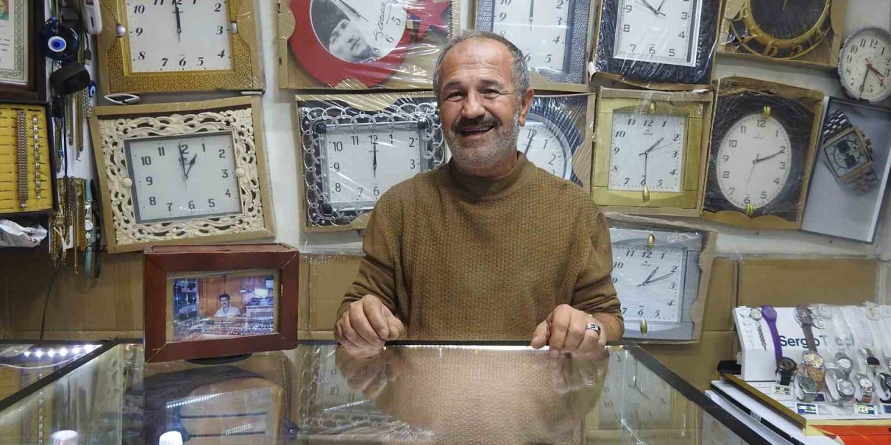 Kilis'te yarım asırdır zamana ayar veriyor