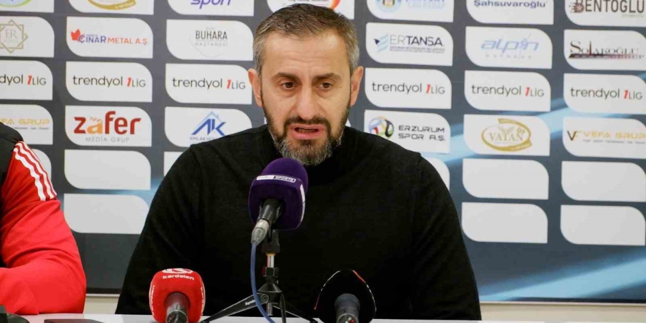 Erzurumspor FK Teknik Direktörü Serkan Özbalta: "Özlediğimiz bir galibiyetti"