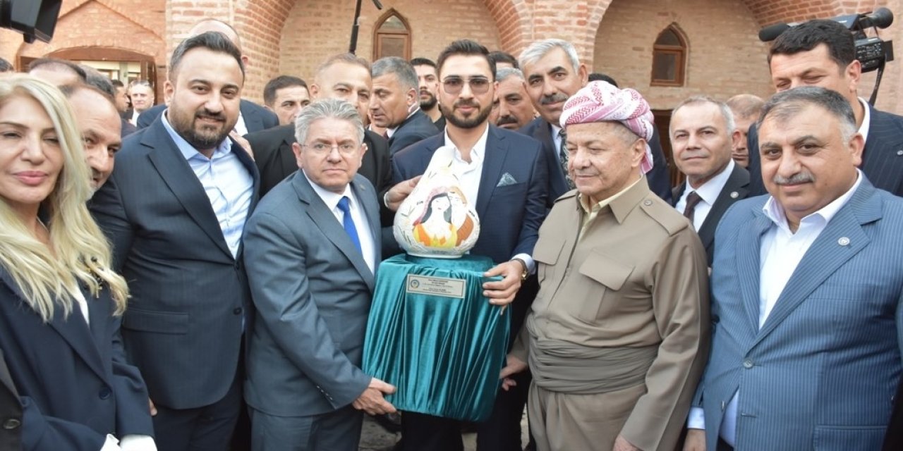 Mesud Barzani, Cizre'de tarihi mekanları gezdi