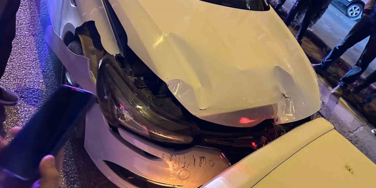 Mardin’de maddi hasarlı trafik kazası meydana geldi