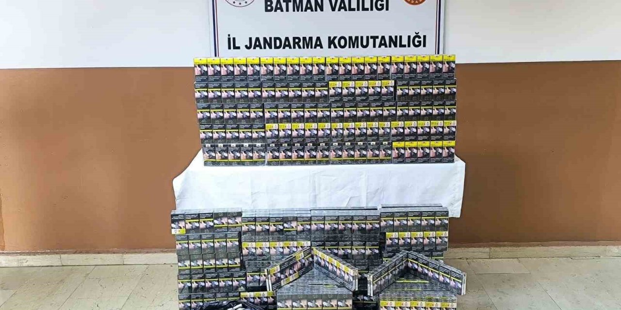 Batman’da kaçakçılık operasyonu düzenlendi