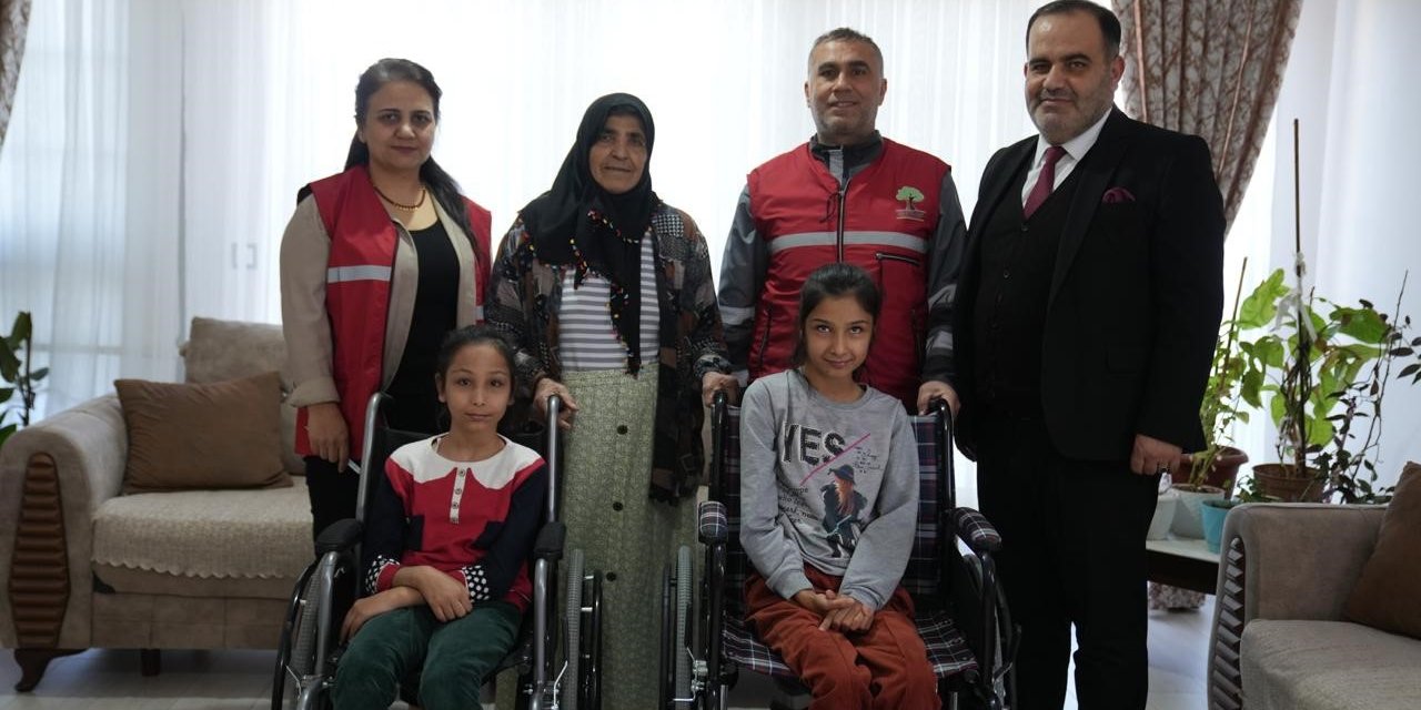 Şehitkamil’den özel ihtiyaçlı bireylere tekerlekli sandalye desteği