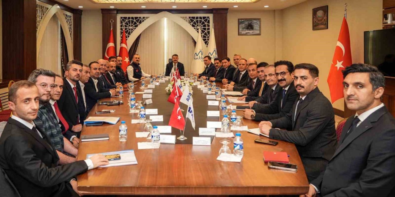 Hakkari’de İİl Afet Risk Azaltma Planı kapsamında toplantı yapıldı