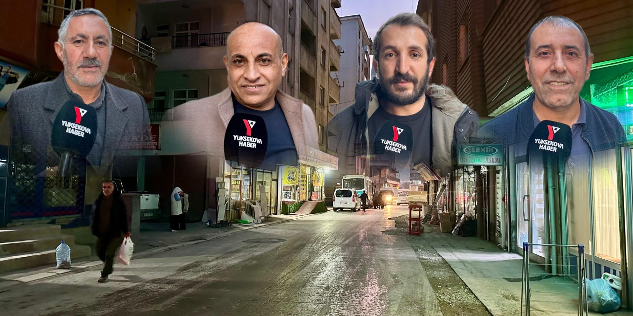 Yüksekova’nın Hacı Ömer Sabancı Caddesi’nde aydınlatma yetersizliği tepki çekiyor