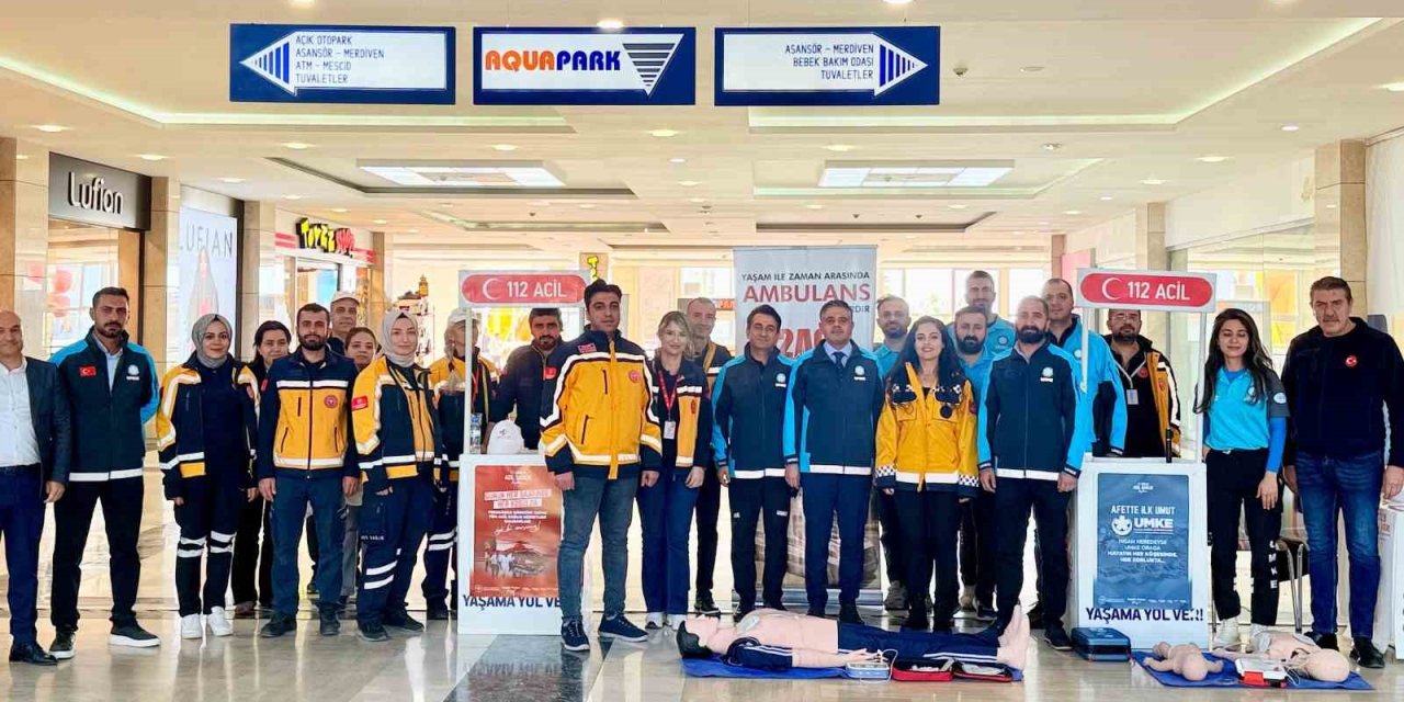 Mardin’de Acil Sağlık Hizmetleri Haftası etkinlikleri düzenlendi