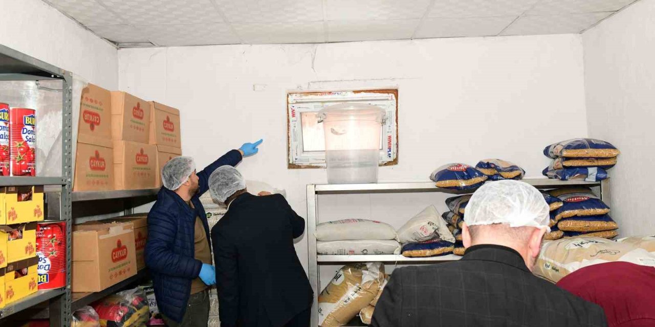 Çatak’ta okul yemekhanelerinde denetim yapıldı