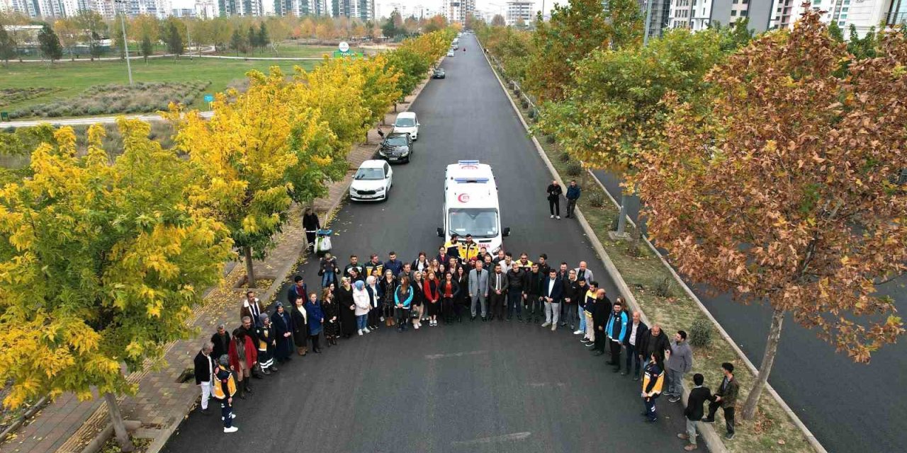 Diyarbakır’da trafikte fermuar sistemi anlatıldı