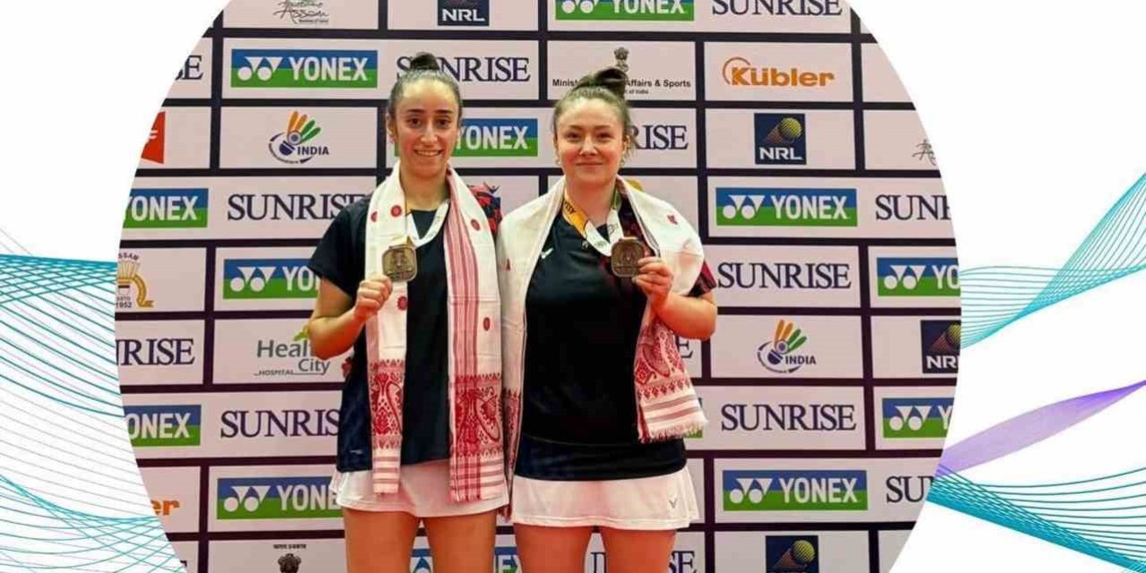 Milli badmintoncular Erçetin ve İnci’den Guwahati Masters’ta madalya
