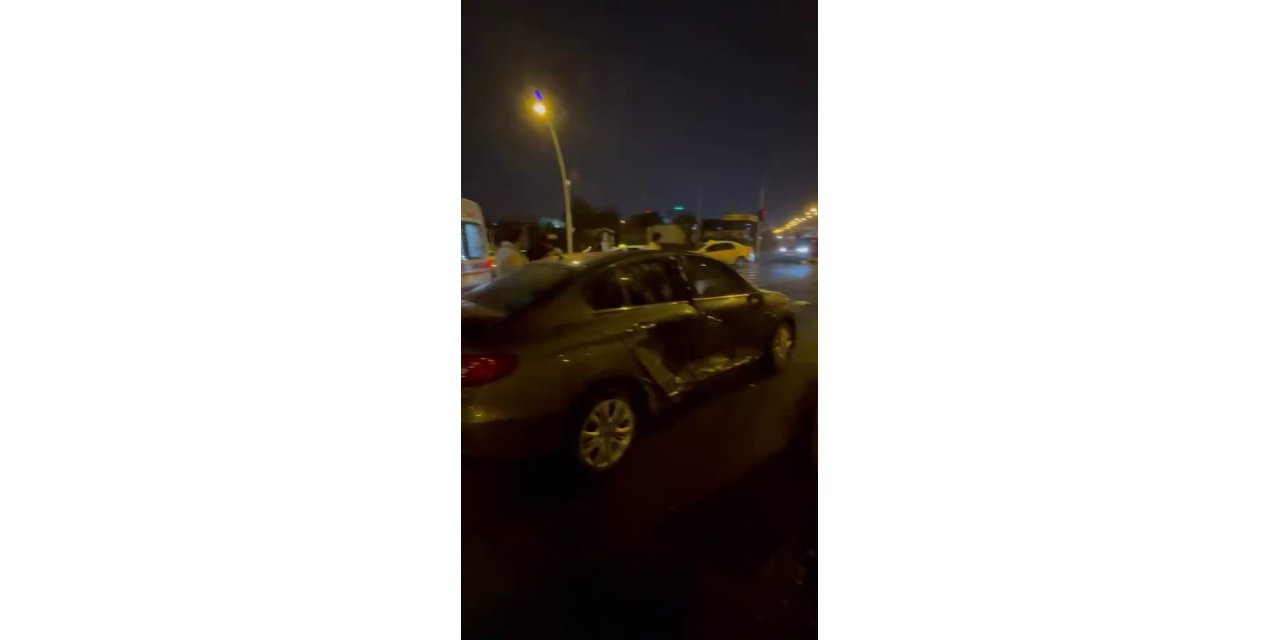 Diyarbakır’da iki otomobil çarpıştı: 2 kişi yaralandı