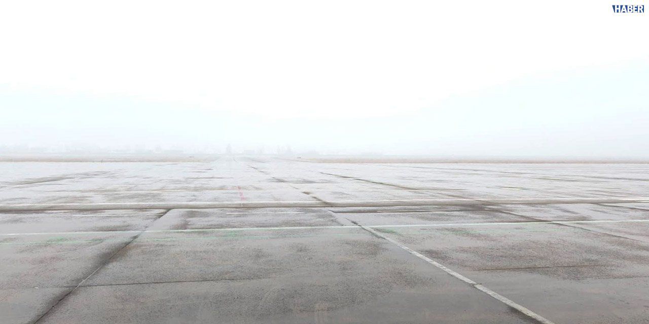 Yüksekova’da yağışlar nedeniyle uçak seferleri iptal edildi