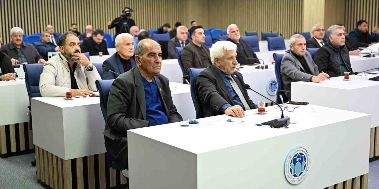 Battalgazi Belediyesi Aralık ayı meclis toplantısı yapıldı