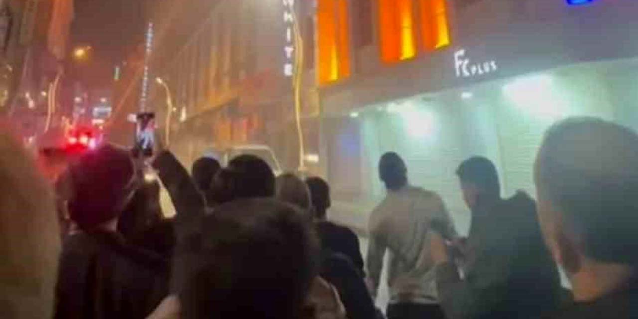 Van'da otelin restoranında korkutan yangın