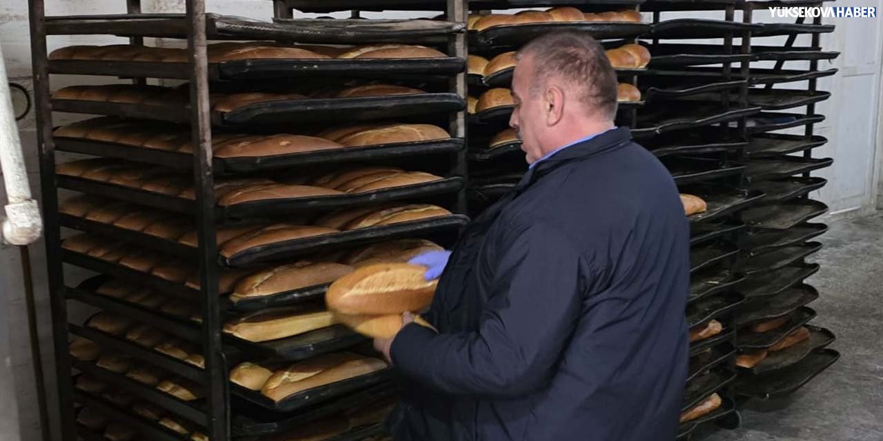 Hakkari’de fırınlar gramaja uyuyor mu? Zabıta sahaya indi
