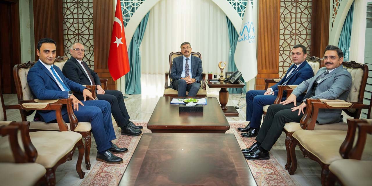 Ziraat Bankası yöneticilerinden Vali Çelik’e ziyaret