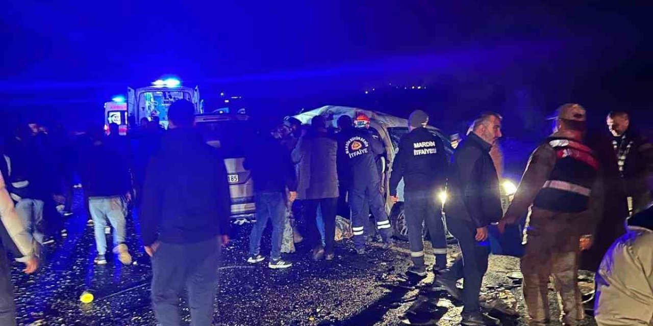 Mardin’de zincirleme trafik kazası: 3 ölü, 6 yaralı