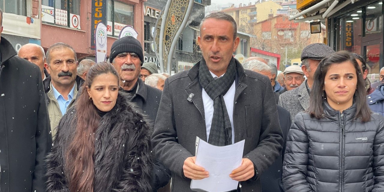 Hakkari'de yüksek doğalgaz faturalarına tepki