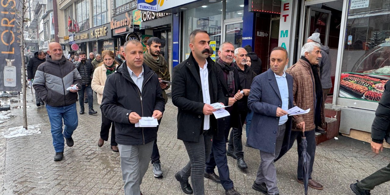 DEM Parti’den Yüksekova’da halk buluşmasına davet