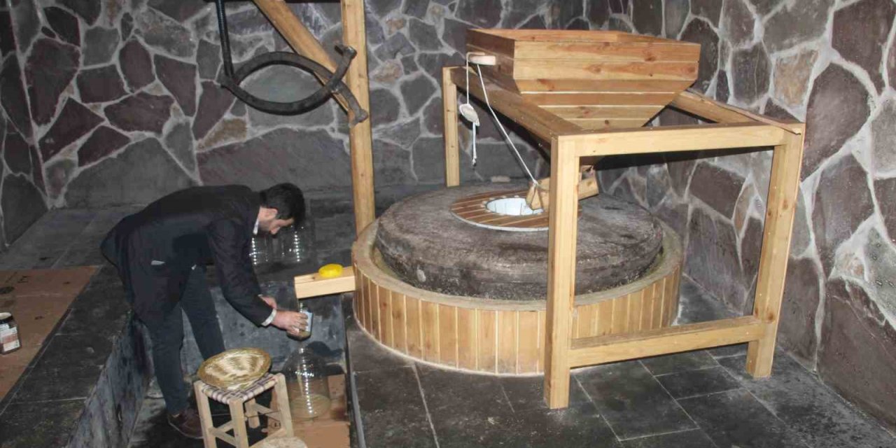 Şırnak’ta asırlık değirmenden dünyaya coğrafi işaretli tahin