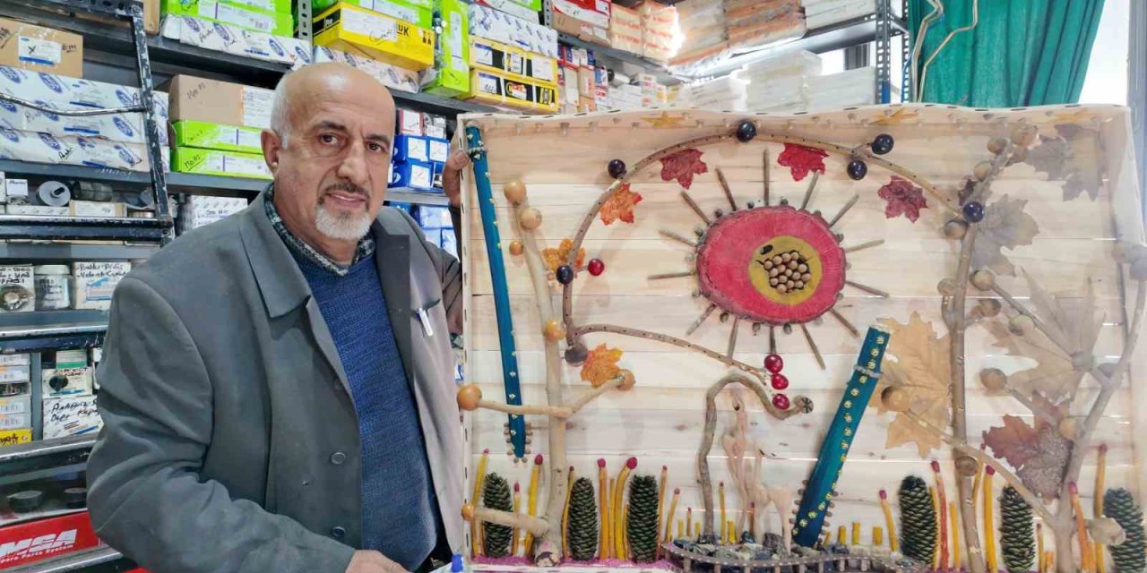 Van'da doğadan sanata