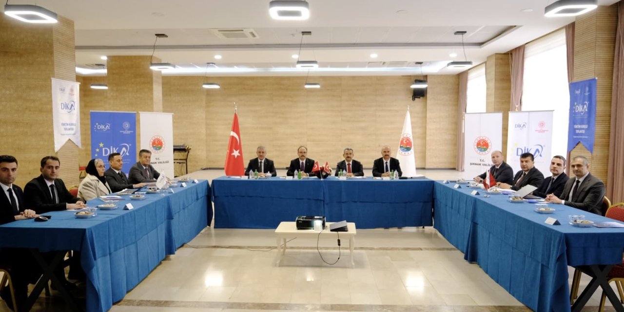 DİKA Yönetim Kurulu Şırnak’ta bir araya geldi