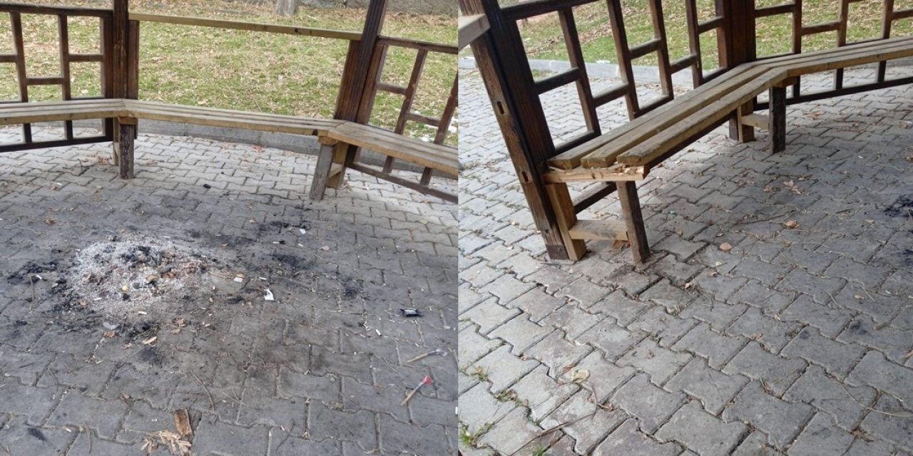 Parklardaki tahribat sürüyor, vatandaşlar tepki gösteriyor