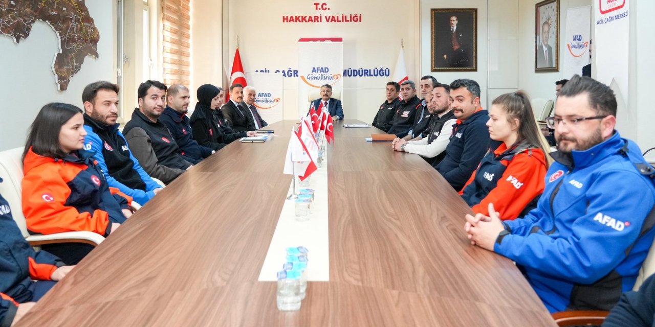 Vali Ali Çelik’ten AFAD’ın kuruluş yıl dönümünde ziyaret