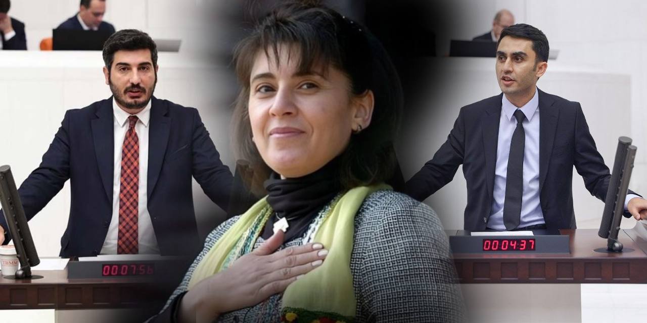 Parlak ve Düşünmez'den tepki: "Leyla Zana’nın ayakkabısının tozu bile olamazlar"