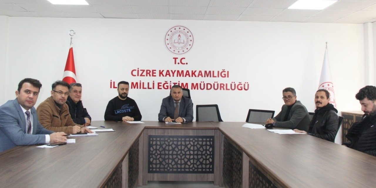 Cizre’de açıköğretim sınavları öncesi koordinasyon toplantısı yapıldı