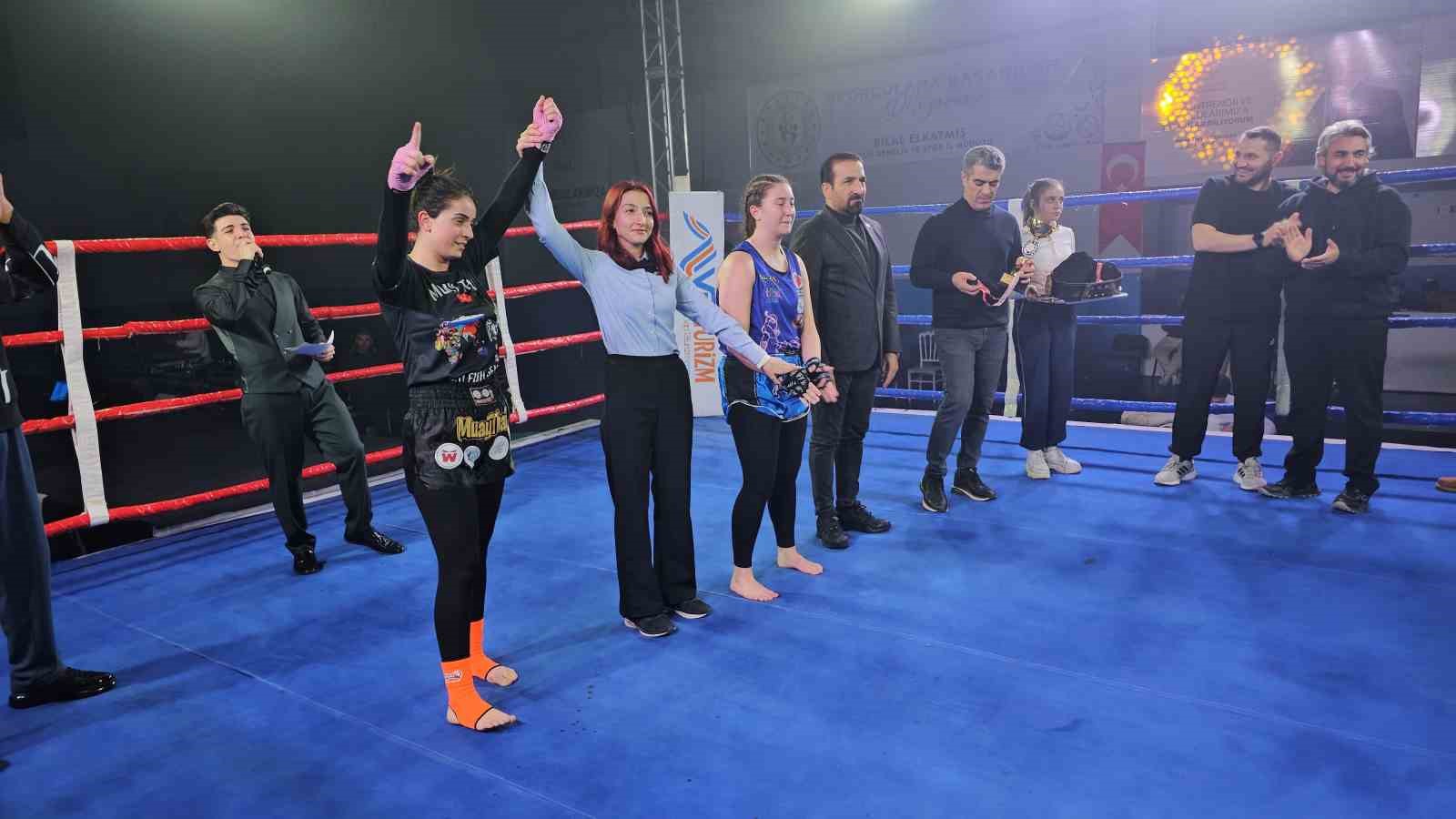 Tatvan’da Uluslararası Muaythai Şampiyonası yapıldı