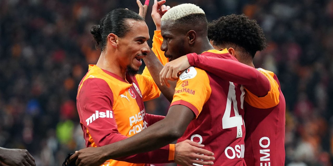 Galatasaray ligin ilk yarısını lider tamamladı