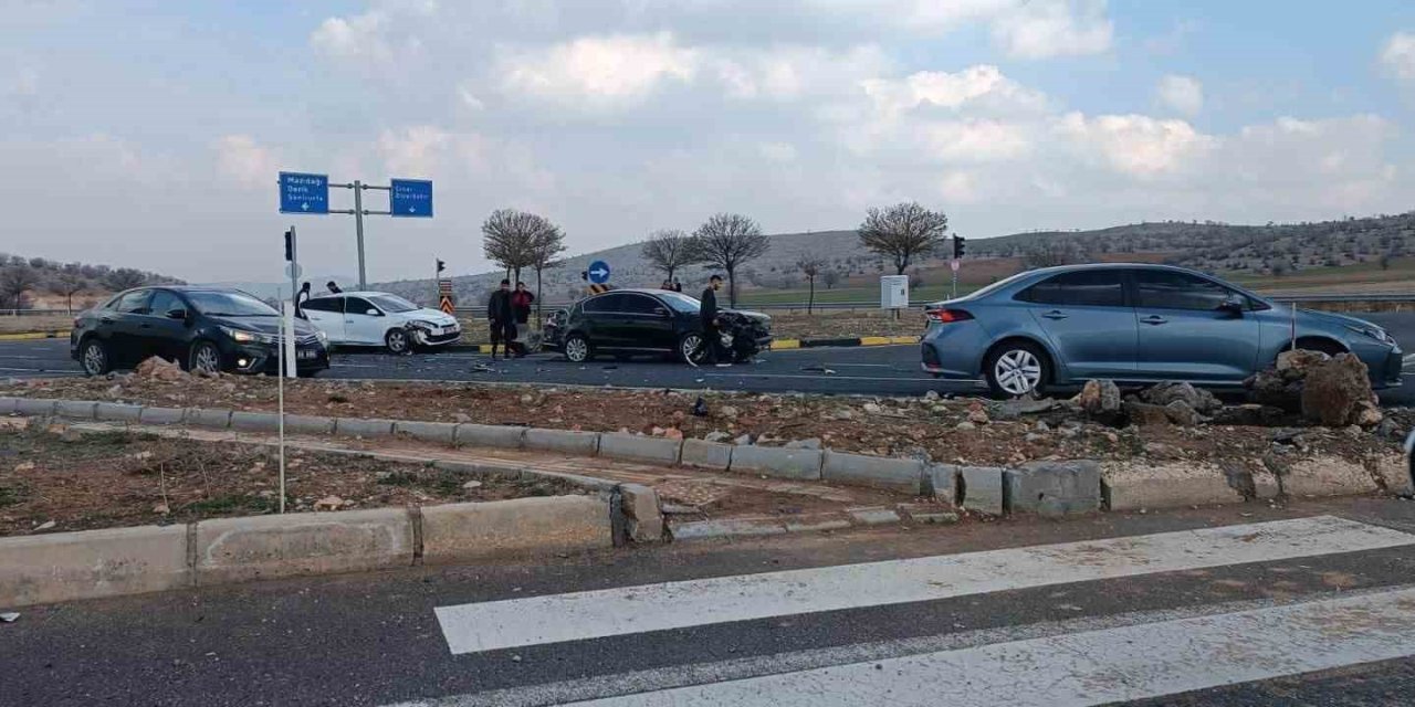 Mardin’de zincirleme kaza