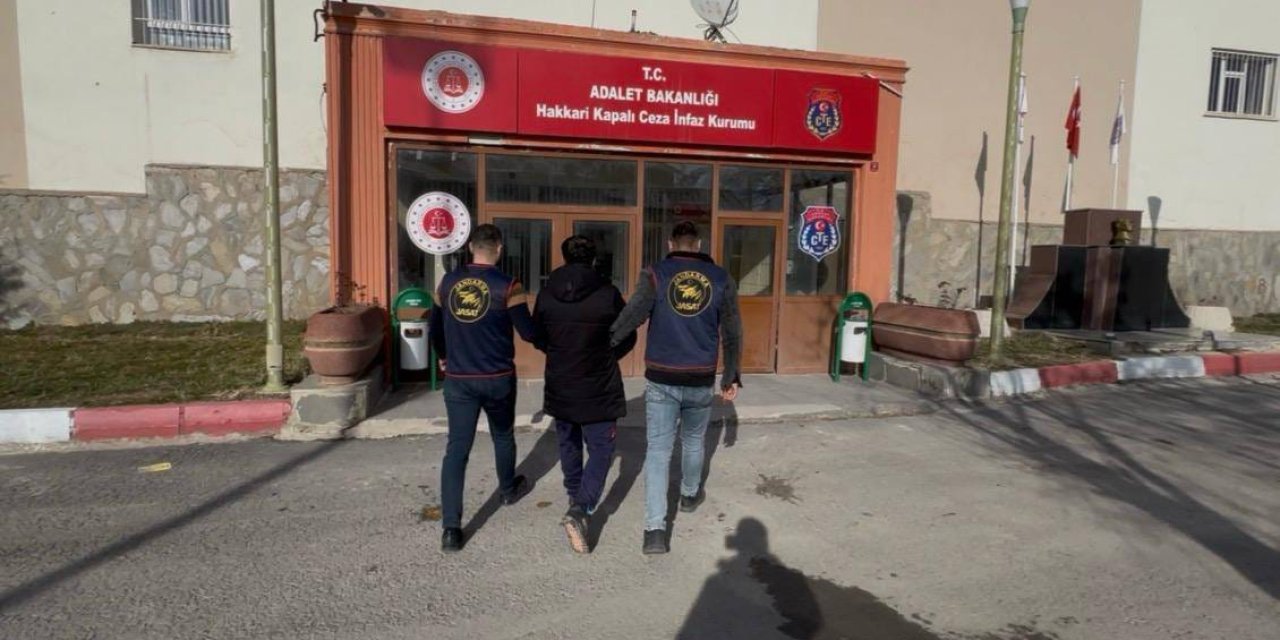 Hakkari’de uyuşturucu suçundan aranan kişi yakalandı