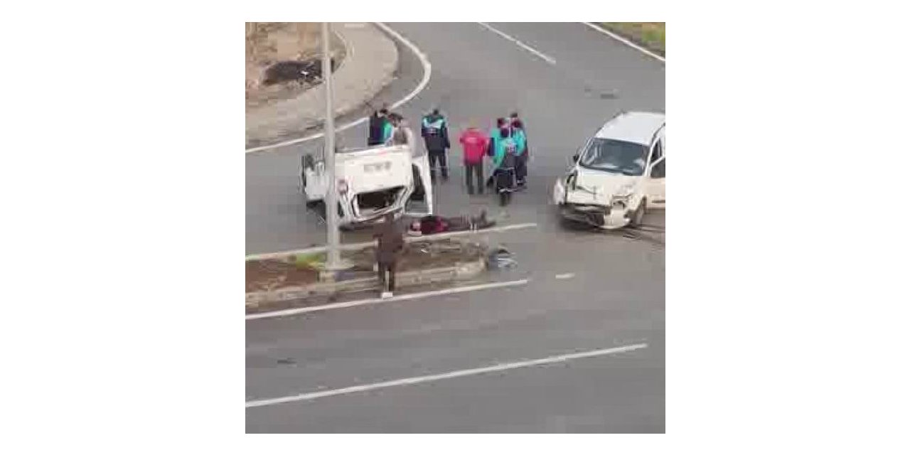 Diyarbakır’da trafik kazası: 2 yaralı