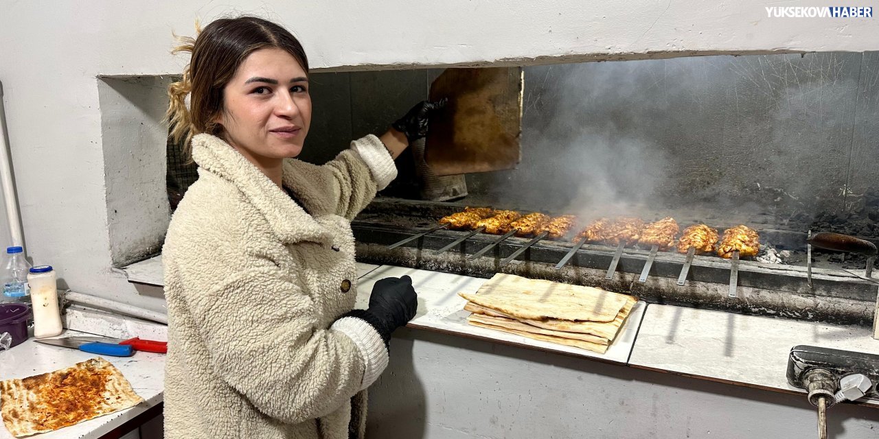 Yüksekova’da kebap sektöründe kadın girişimci