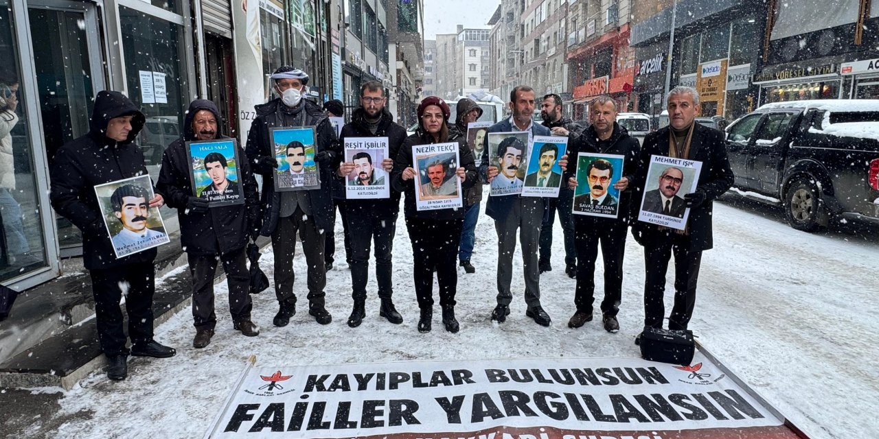 İHD Hakkari ve kayıp yakınları Hasan Ateş’in faillerini sordu