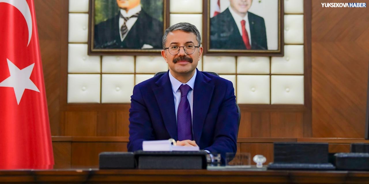 Hakkâri Valisi Ali Çelik’ten yeni yıl mesajı