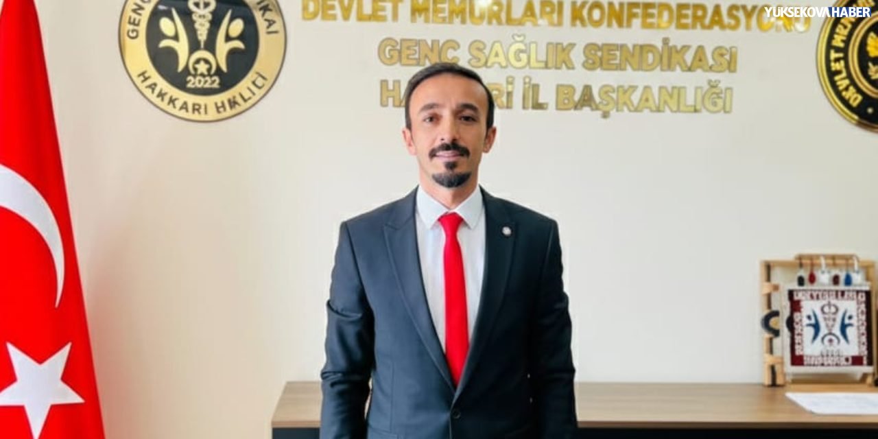 Genç Sağlık Sendikası Hakkari İl Başkanı Harmancı’dan 2026 mesajı