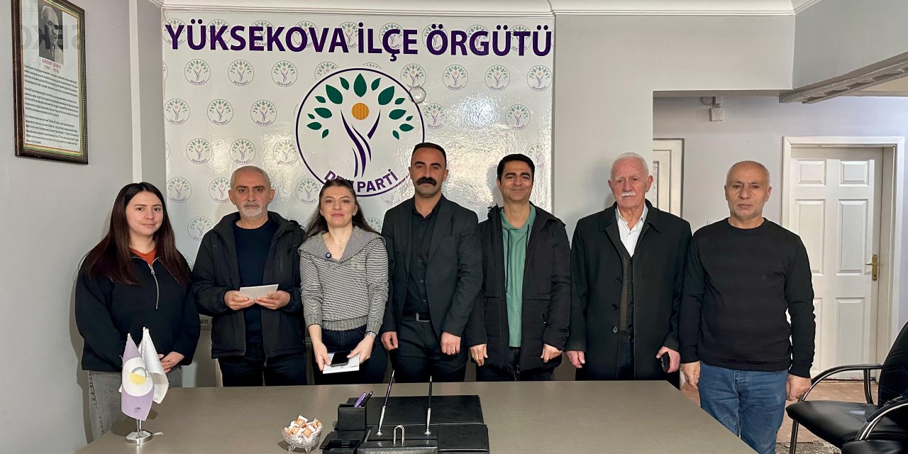 Yüksekova DEM Parti’den Diyarbakır’daki “Umut ve Özgürlük” mitingine davet