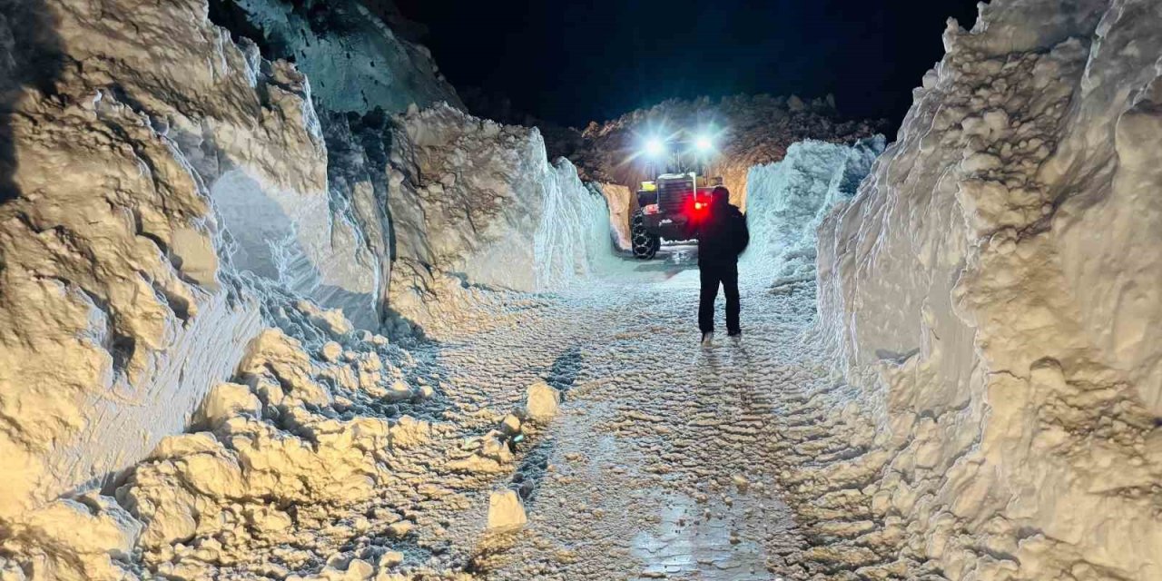 10 metre karda çalışma