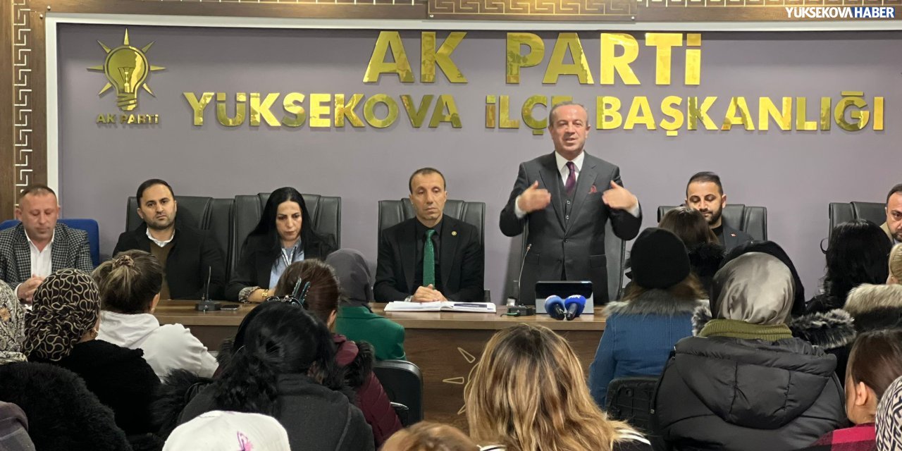 AK Parti Yüksekova İlçe Danışma Meclisi Toplantısı yapıldı