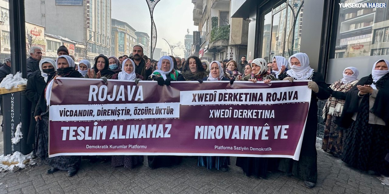 Yüksekova’da Halep açıklaması: Saldırılar insanlık suçu