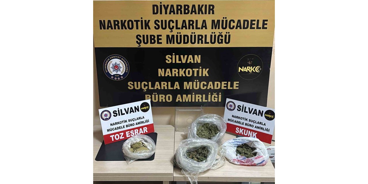 Silvan’da uyuşturucu operasyonu: 1 tutuklama