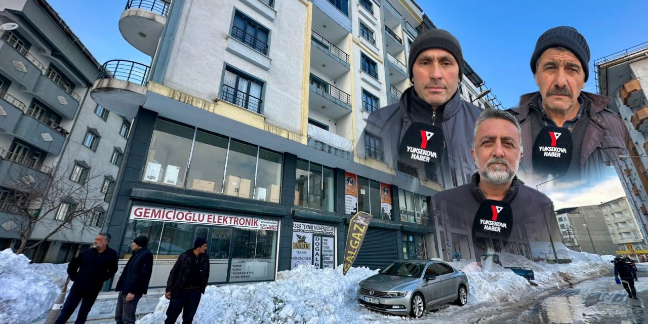 Yüksekova’da bir binada yaşanan kalorifer kazanı arızası aileleri soğukta bıraktı